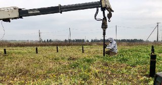 Установка винтовых свай Магнитогорск цена от 3138 руб.